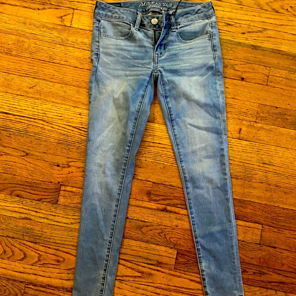 American eagle super low rise jeggings